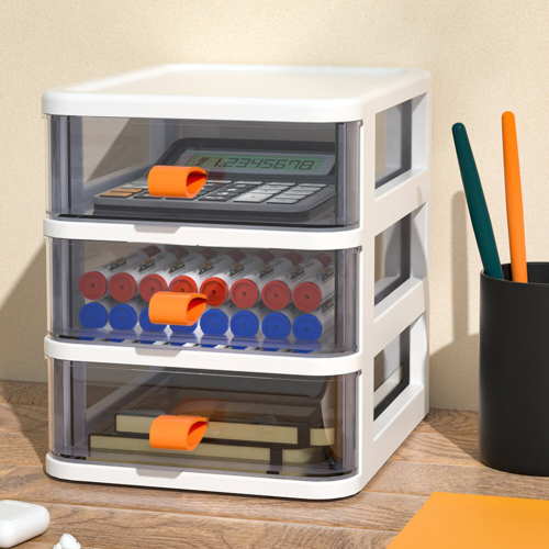 Living And Home Drawer-Style Stationery Cosmetic Storage Box