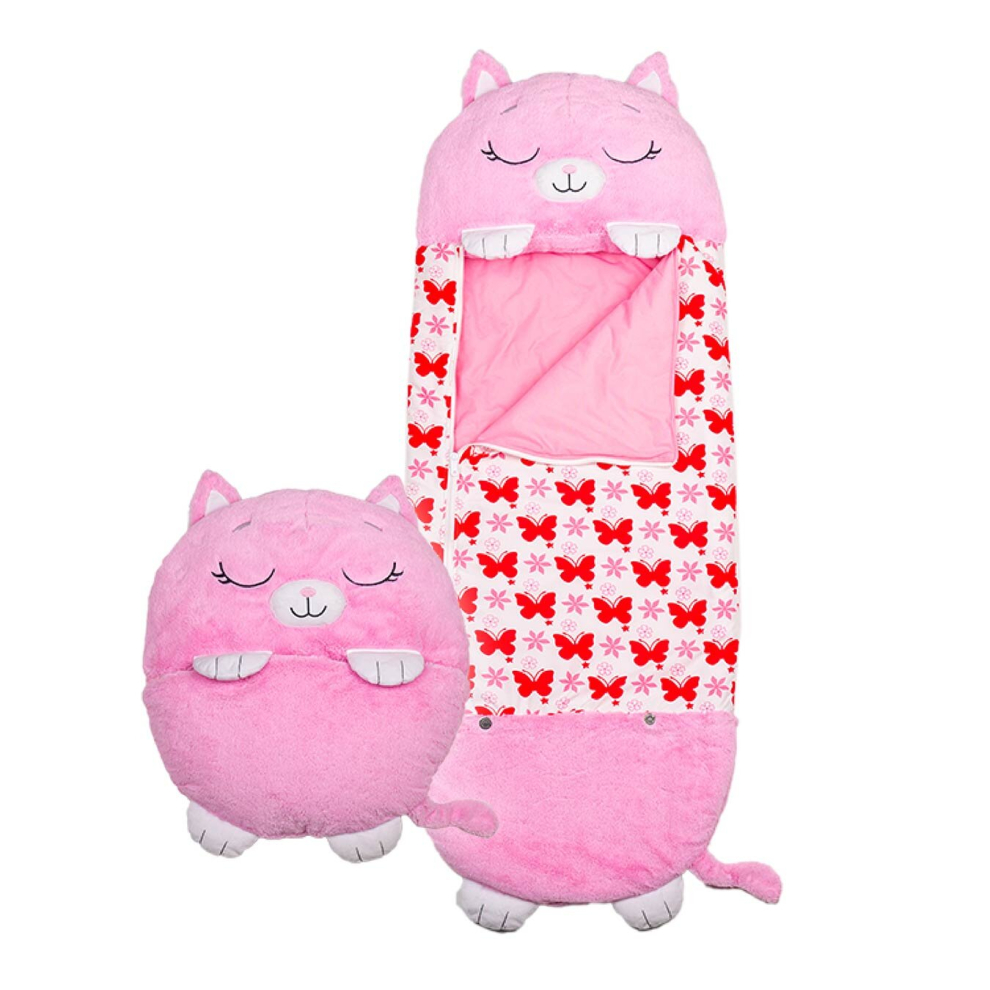 Happy Nappers Kitty 3-6 Years) Pink Medium