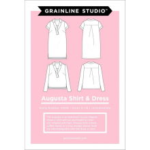 Grainline Studio Sewing Pattern Augusta Shirt & Dress Women 14-30