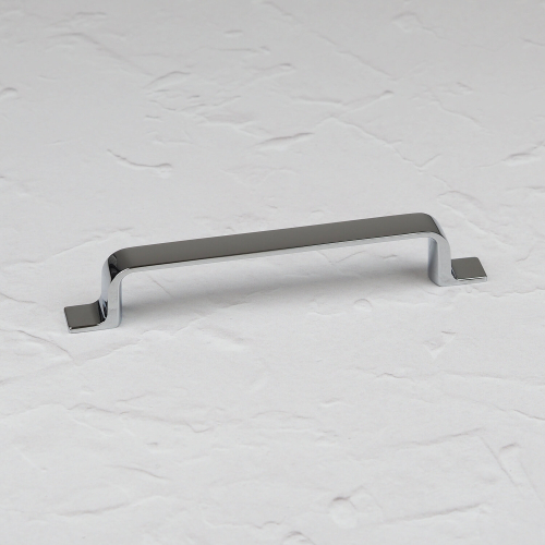 (128mm Handle) Polished Chrome Cupboard Strap Handles 128mm 160mm