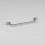 (128mm Handle) Polished Chrome Cupboard Strap Handles 128mm 160mm 2