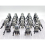 (24pcs Minifigures Set) Star Wars 104th Phase 2 Wolfpack Commander Wolffe Clone Troopers 24pcs Minifigures Set 1