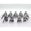 (12pcs Minifigures Set) Star Wars 104th Phase 2 Wolfpack Commander Wolffe Clone Troopers 24pcs Minifigures Set 1