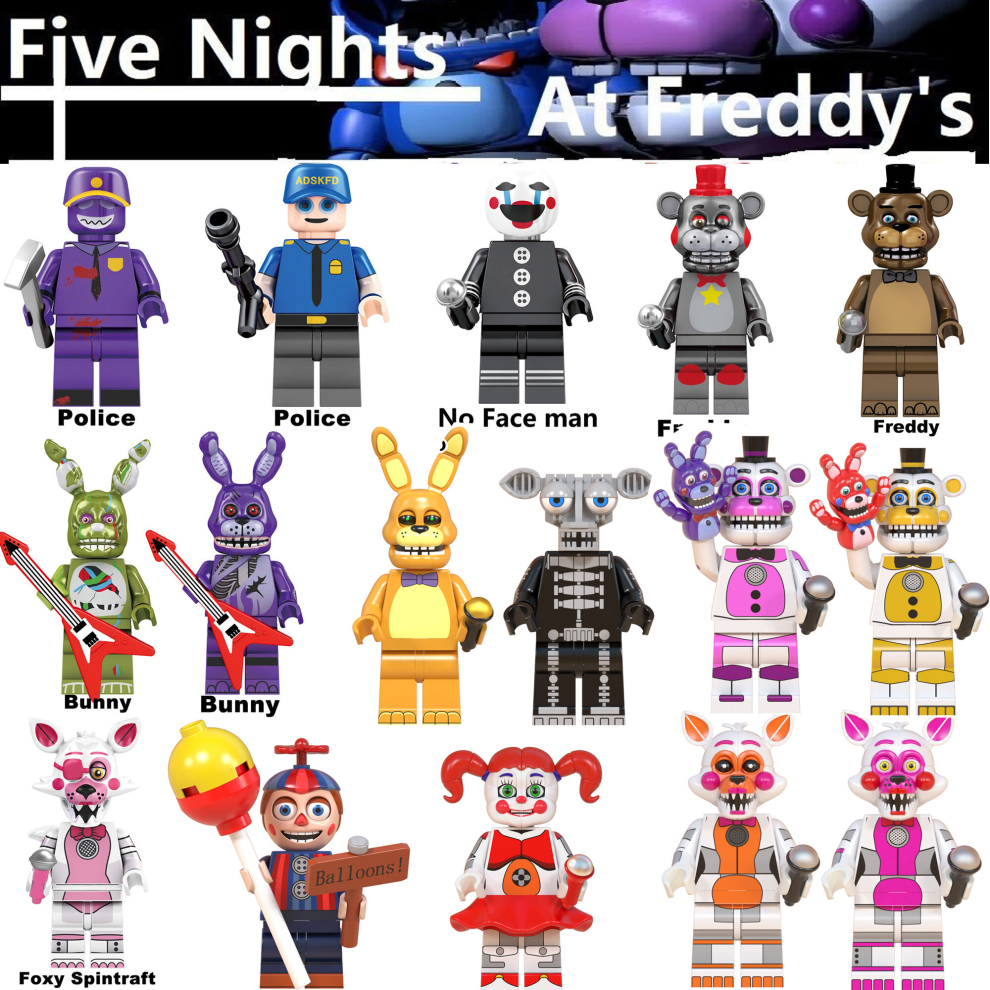 16PCS Fit Lego Five Nights At Freddy's Minifigures Kids Gifts Toys on OnBuy