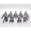 (12pcs Minifigures Set) Star Wars 104th Phase 2 Wolfpack Commander Wolffe Clone Troopers 24pcs Minifigures Set 2