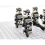 (12pcs Minifigures Set) Star Wars 104th Phase 2 Wolfpack Commander Wolffe Clone Troopers 24pcs Minifigures Set 7