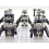 (12pcs Minifigures Set) Star Wars 104th Phase 2 Wolfpack Commander Wolffe Clone Troopers 24pcs Minifigures Set 3