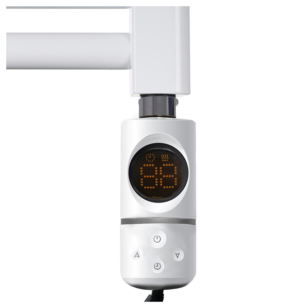 (White, 600 W) Thermostatic Electric Elements Heater for Towel Radiators AF-image-OPC-PCWCCSR-NEW