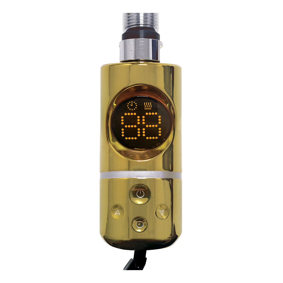 (Gold, 300 W) Thermostatic Electric Elements Heater For Towel Radiators Af 5056616537015