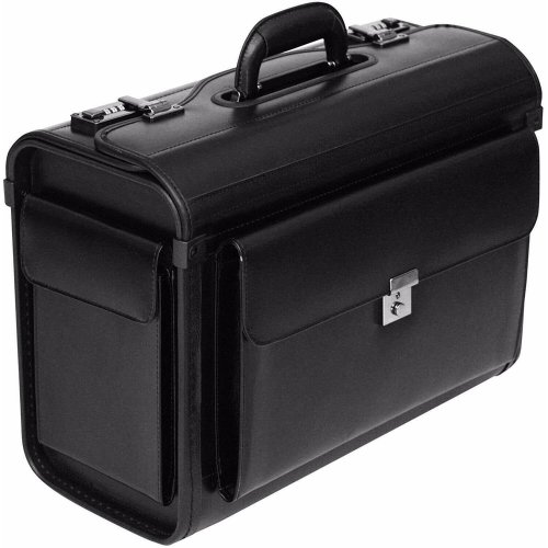 New Executive Flight Pilot Case Business Laptop Cabin Bag Briefcase