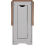 Seconique Santos Folding Drop Leaf Butterfly Dining Set New Oak Colour & Grey 7