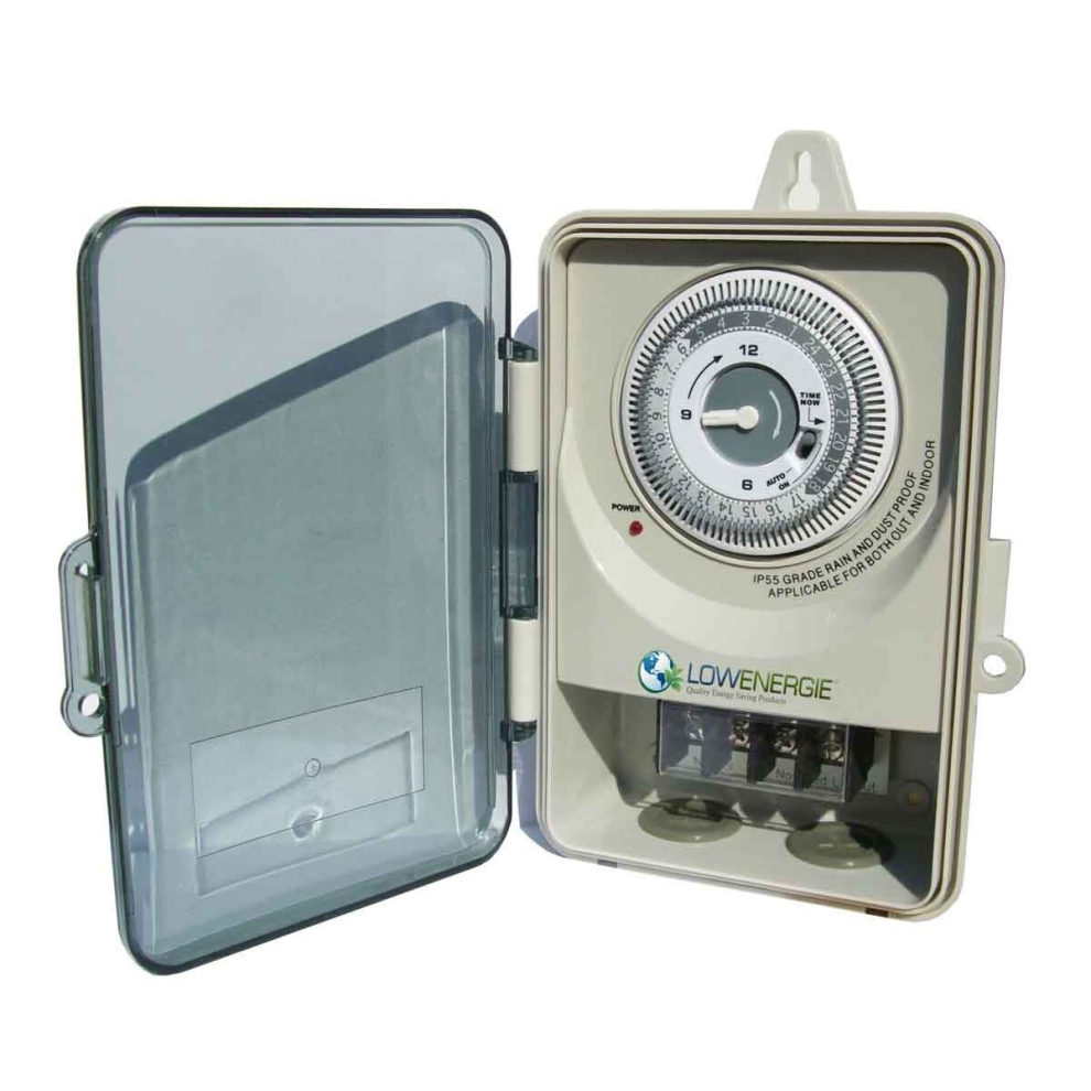 Heavy Duty Timer Switch 30A 6500W Ip55 Water Resistant High Startup Loads 664404705178