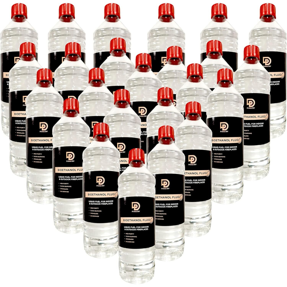 (24 Litre) Bioethanol Fuel Bio Ethanol Liquid Fuel for Fires