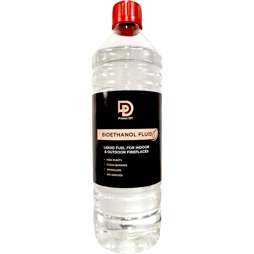 (1 Litre) Bioethanol Fuel Bio Ethanol Liquid Fuel for Fires