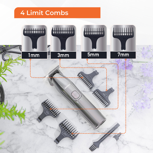 GEEPAS Geepas Hair Clipper Digital Electric Stubble Beard Trimmer LCD Display 2