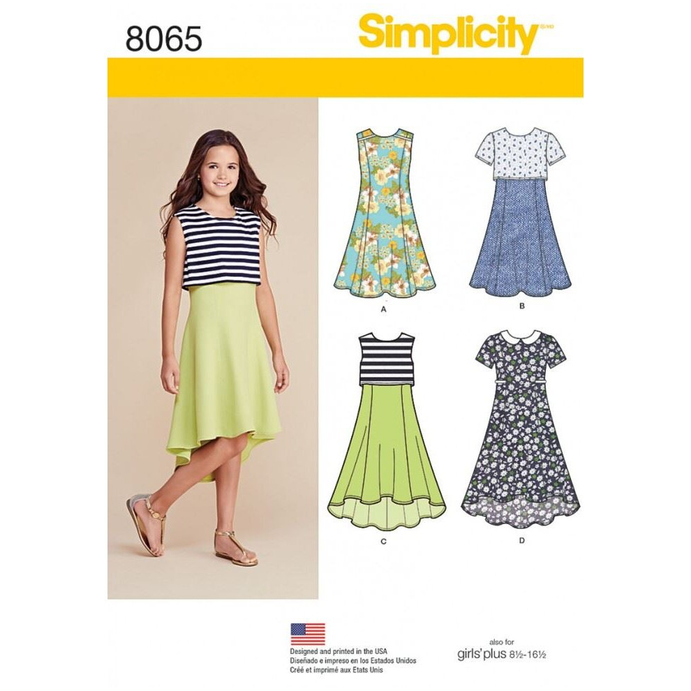 Patron de couture Simplicity 8065