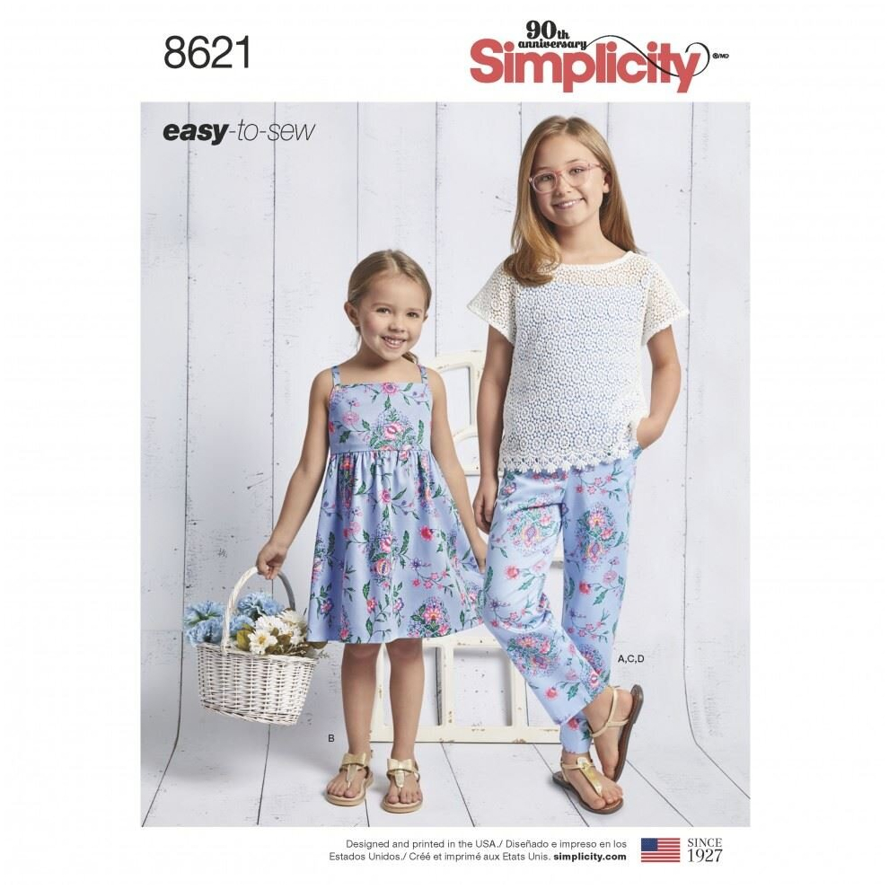Simplicity Sewing Pattern 8621