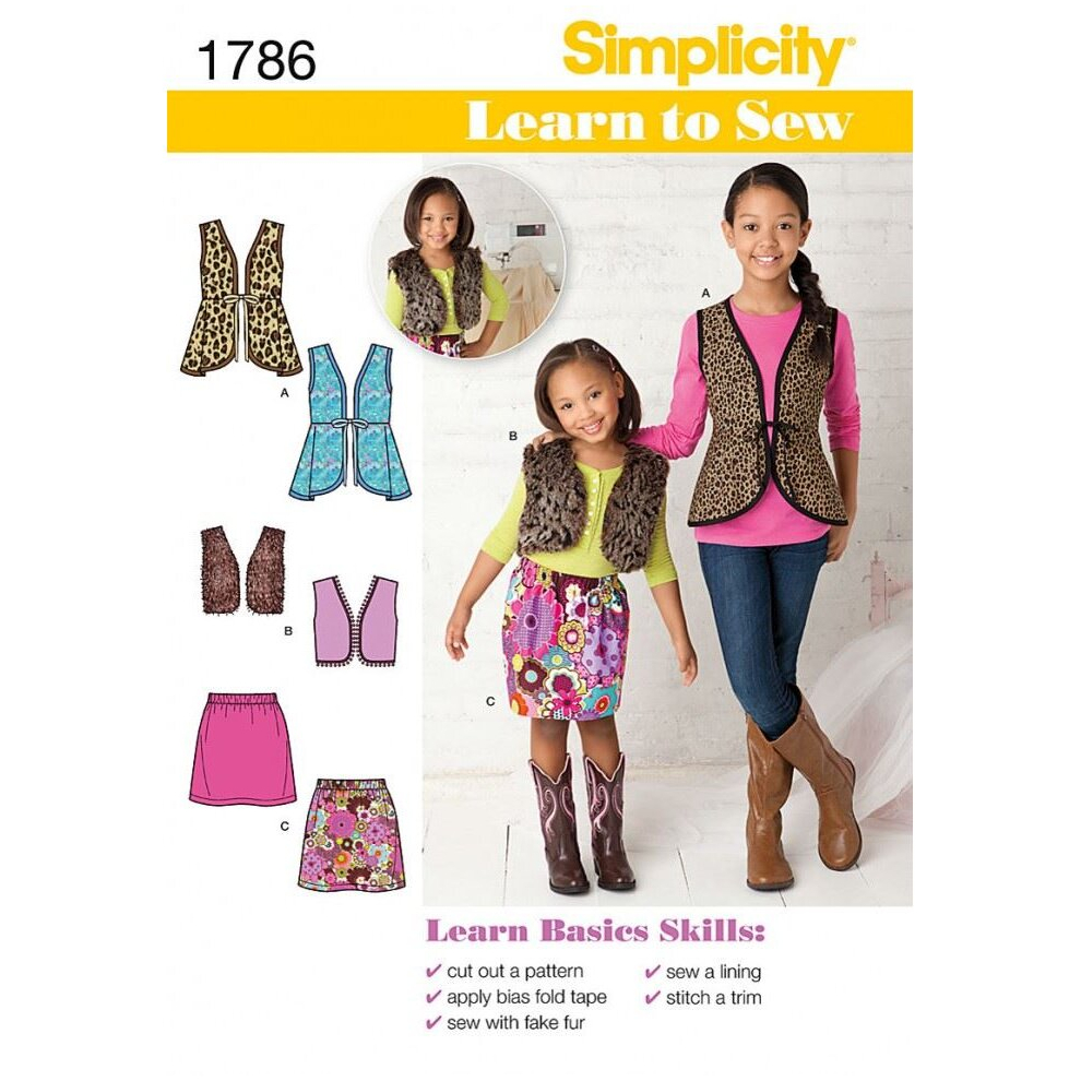 Simplicity Sewing Pattern 1786