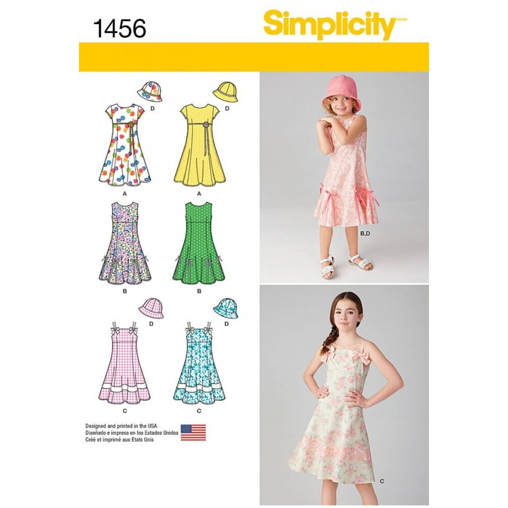 Simplicity Sewing Pattern 1456