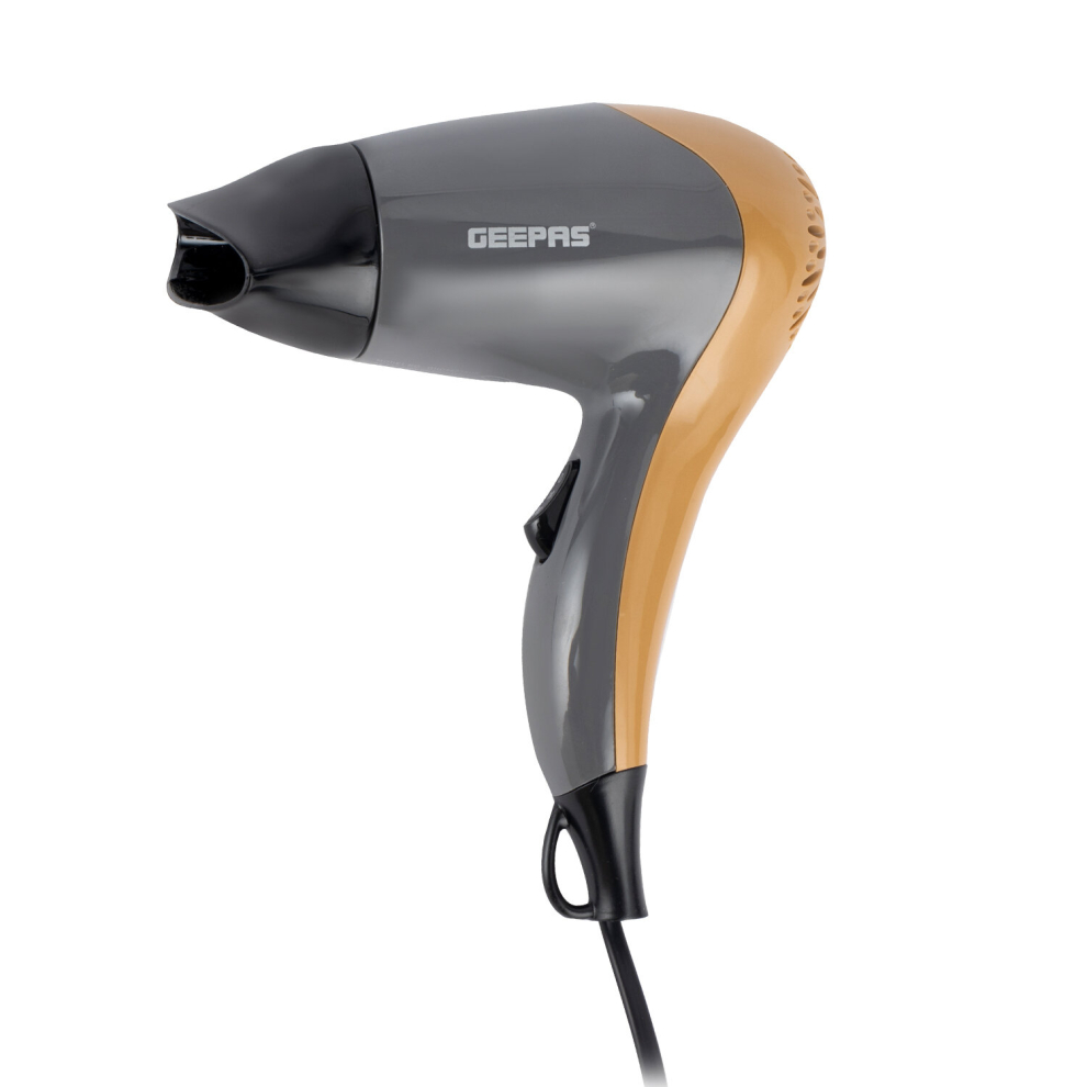 Geepas 1200W Hair Dryer With Concentrator Speed & Heat Settings Size 2