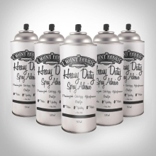 12 x Heavy Duty Contact Quick Drying Adhesive Glue Spray 500ml