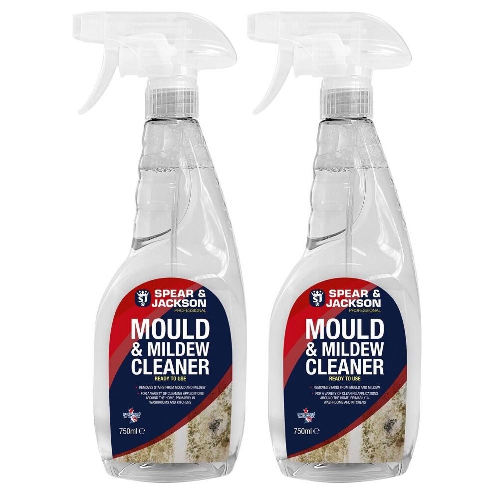 Speak & Jackson Mould and Mildew Cleaner 2 x 750 ml Ready to Use