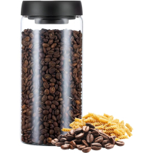 Iconique Glass Vacuum Airtight Seal Storage Jar 1600ml