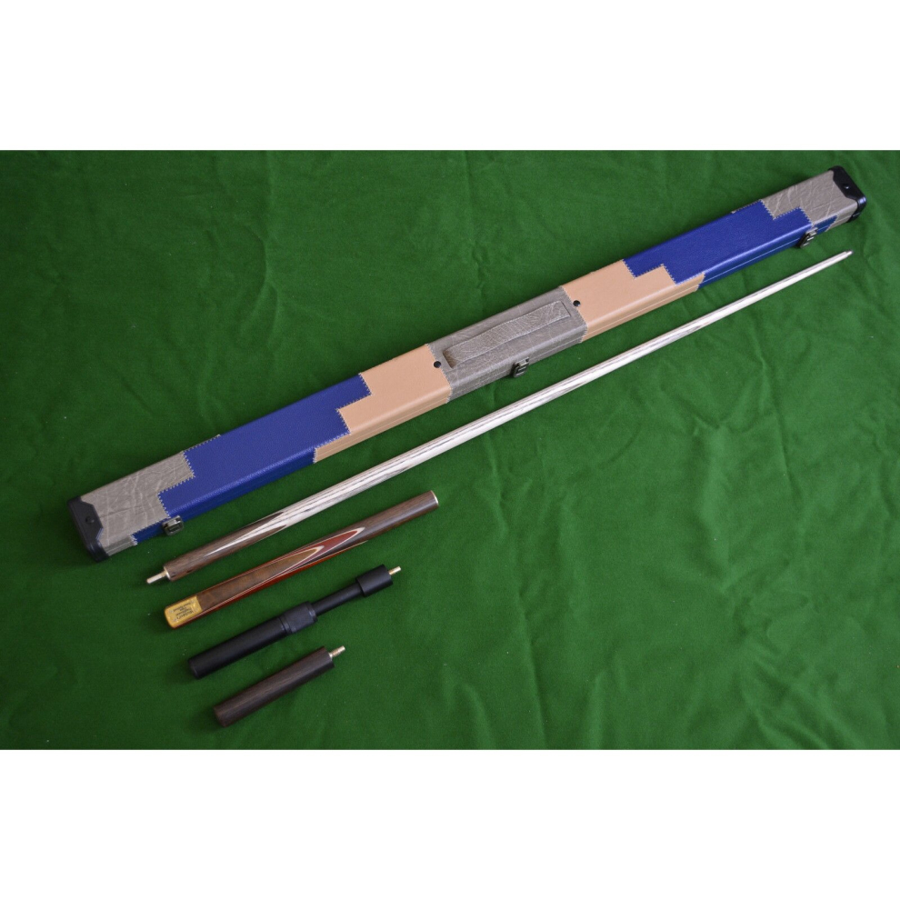 Handmade 4 Piece Snooker Cue Set With Luxury Case and Extensions