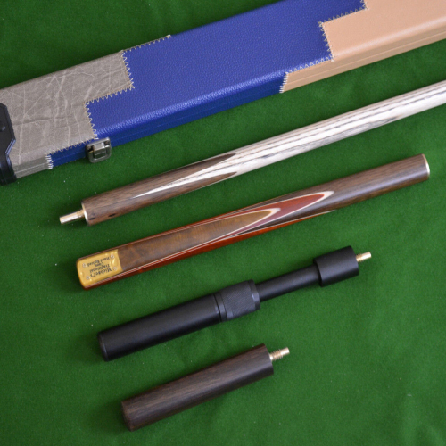 Handmade 4 Piece Snooker Cue Set With Luxury Case and Extensions 1