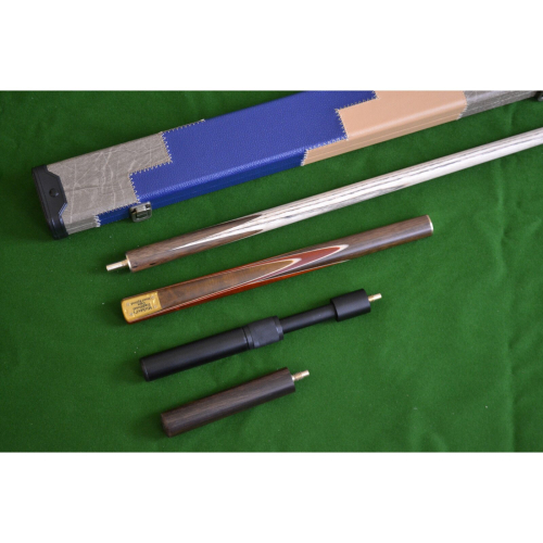 Handmade 4 Piece Snooker Cue Set With Luxury Case and Extensions 2