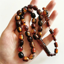 masbaha subha muslim rosary cylinder shape 10*12mm islamic tesbih 33 prayer beads Dubai tasbih tesbih