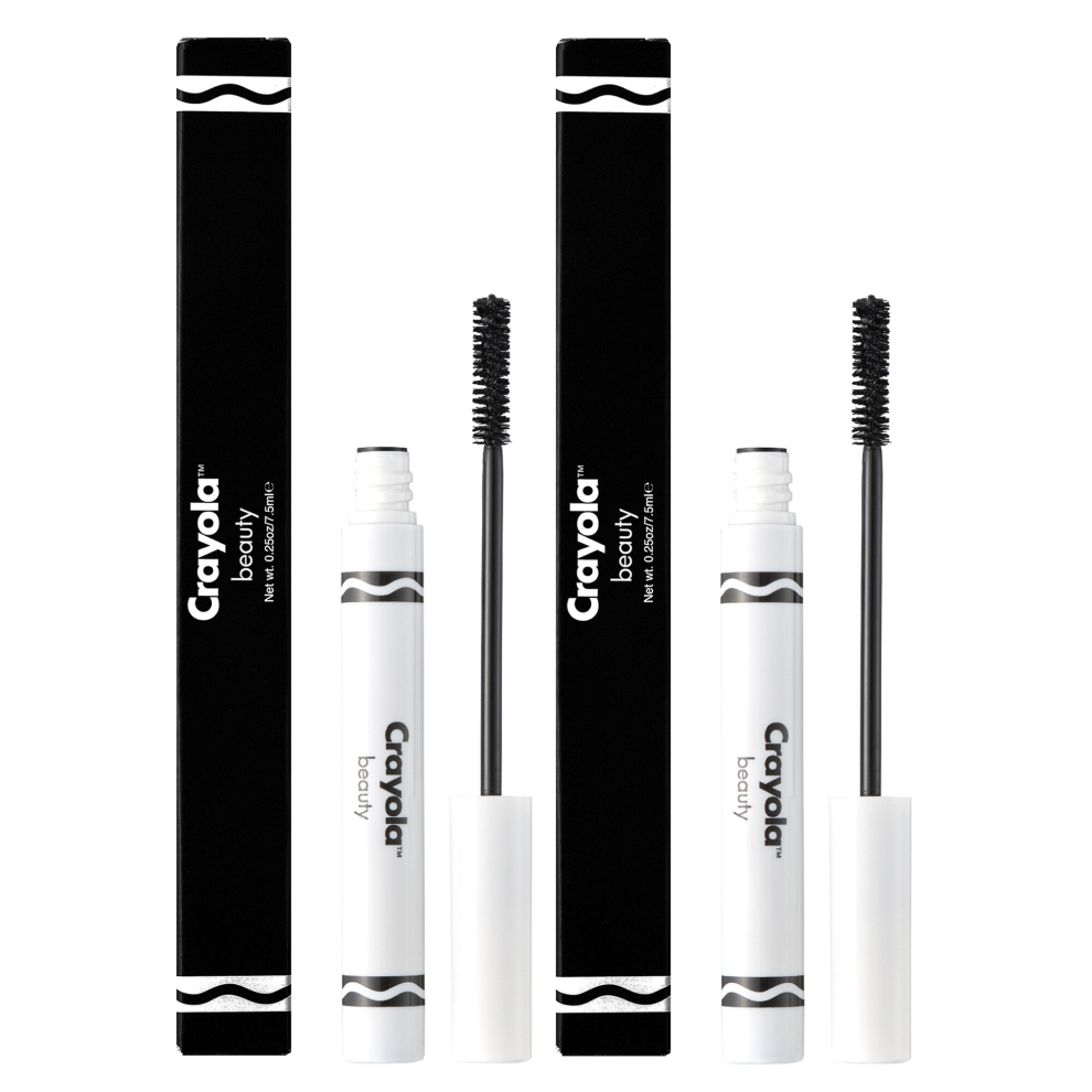 Crayola Crayola Mascara - Black - Pack of 2 for Women 0.25 oz Mascara