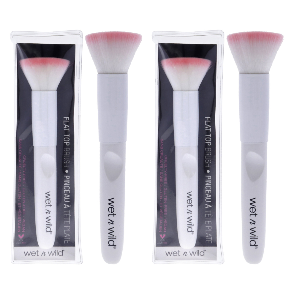 Wet n Wild Flat Top Brush - Pack of 2 for Women 1 Pc Brush