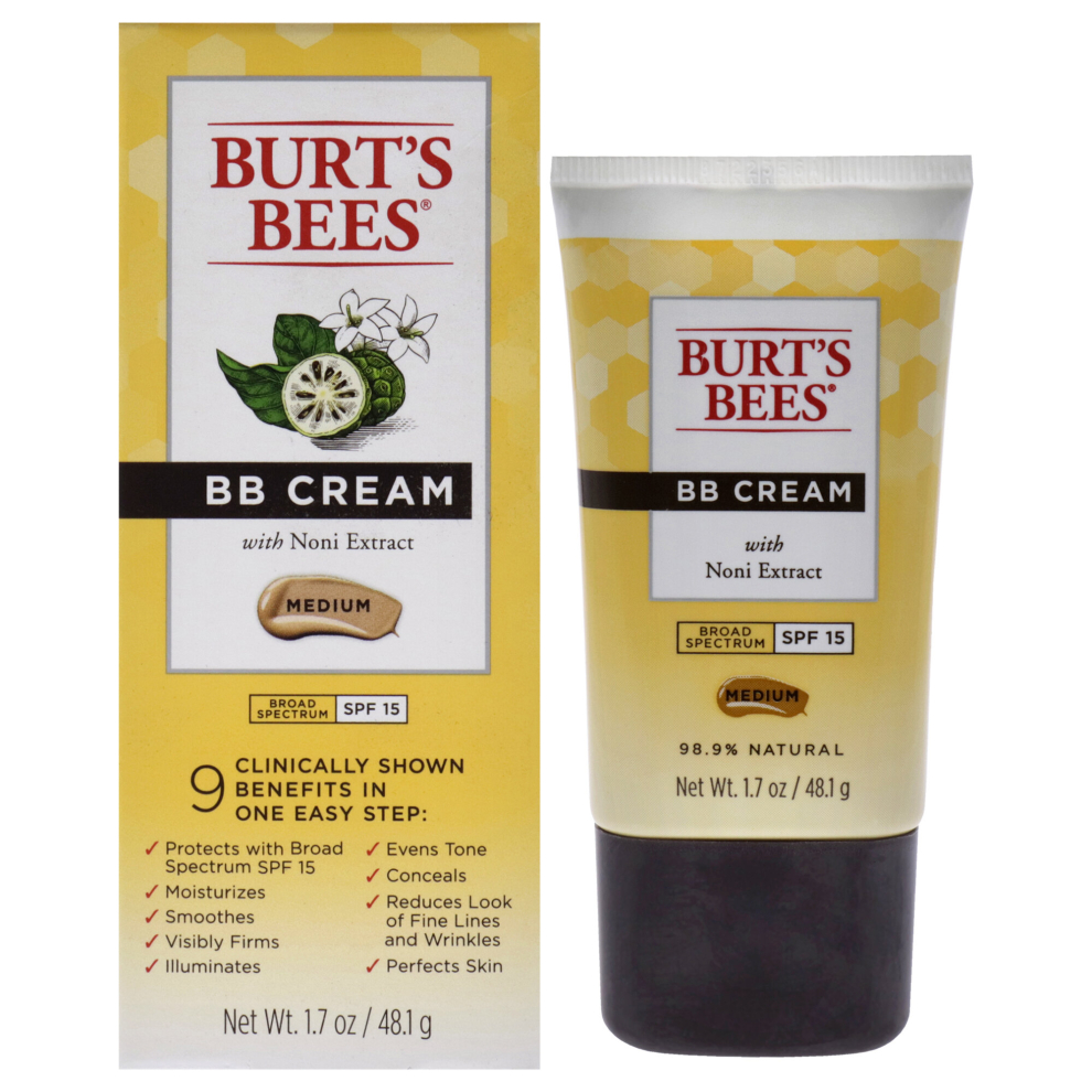 Burts Bees BB Cream SPF 15 - Medium for Women 1.7 oz Makeup