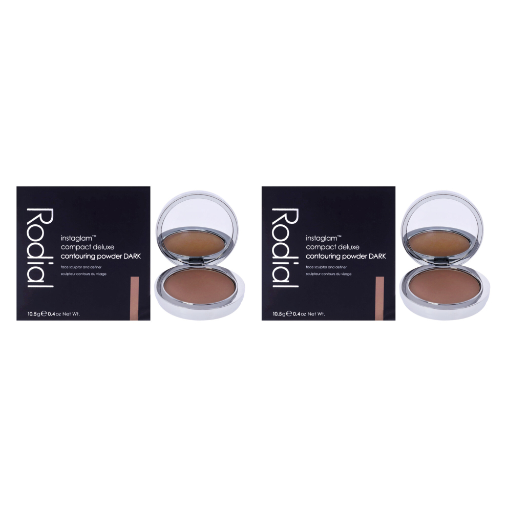 Rodial Instaglam Compact Deluxe Contouring Powder - 04 Dark - Pack of 2 for Women 0.37 oz Powder-image-OPC-PCWD5HS-NEW