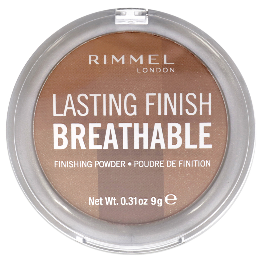 Rimmel London Lasting Finish Breathable Finishing Powder - 004 Deep for Women 0.31 oz Powder
