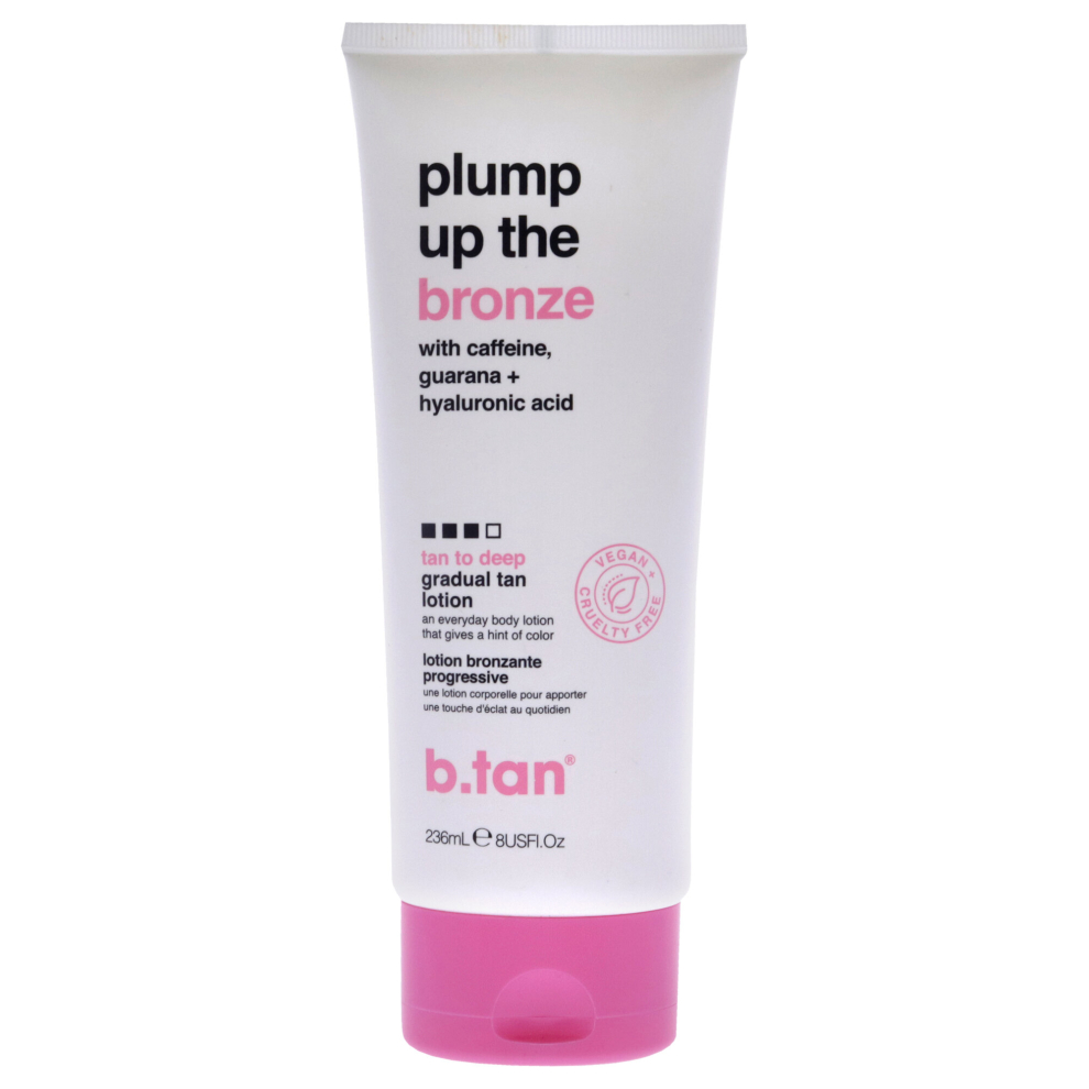 B.tan Bronze Plump Up The Gradual Tan Lotion - Tan To Deep For Unisex 8 Oz R
