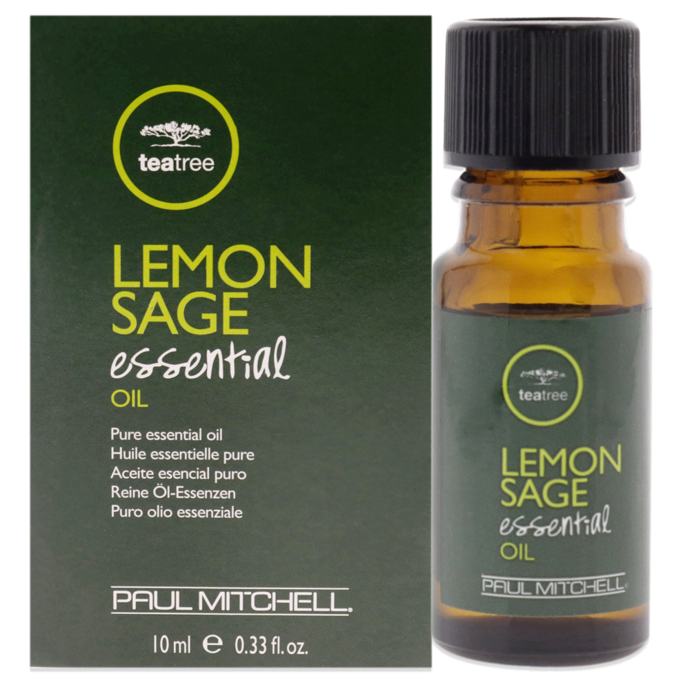 Paul Mitchell Tea Tree Essential Oil - Lemon Sage For Unisex 0.33 oz Oil