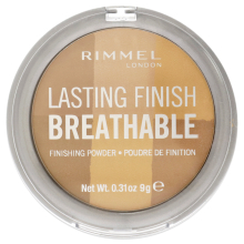 Rimmel London Lasting Finish     003 Sand     Atmungsaktives Finishing-Puder, aufhellend, leicht, sechs Farbt   ne in einem, 0,31 oz