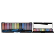 Rimmel London Magnif Eyes Contouring Palette - Rainbow Edition for Women 0.5 oz Eye Shadow