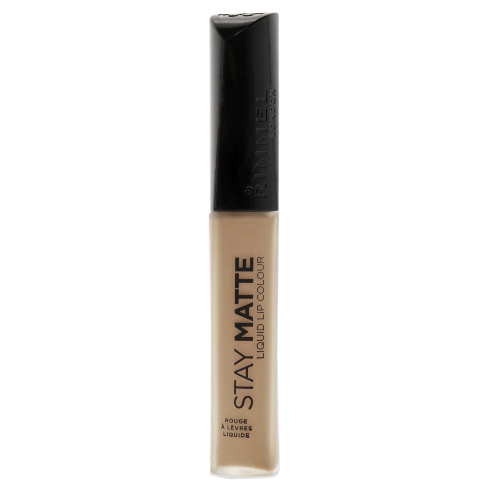 Rimmel London Stay Matte Liquid Lip Color - 710 Latte To Go for Women 0.21 oz Lipstick