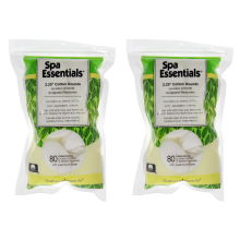 Spa Essentials Wattepads 2,25 2 Stück - 80 Stück