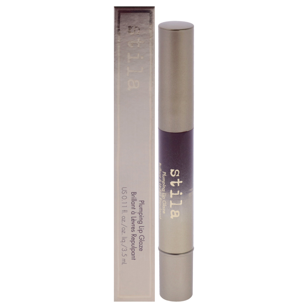 Stila Plumping Lip Glaze - Hazelnut for Women 0.11 oz Lip Gloss