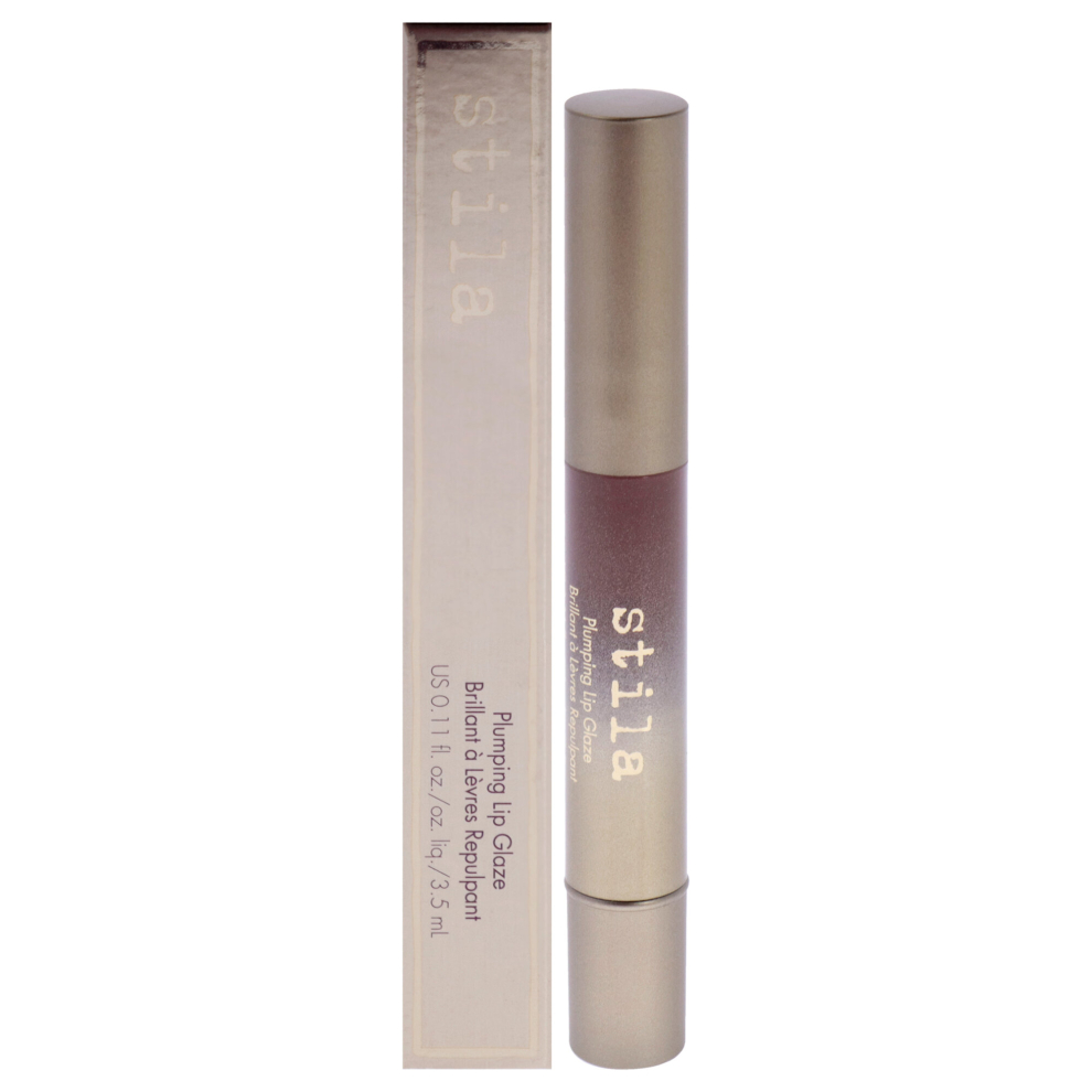 Stila Plumping Lip Glaze - Brown Sugar for Women 0.11 oz Lip Gloss
