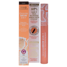 Grande Cosmetics GrandeBROW 2-in-1 Getφntes Augenbrauengel + Augenbrauenserum Dunkel