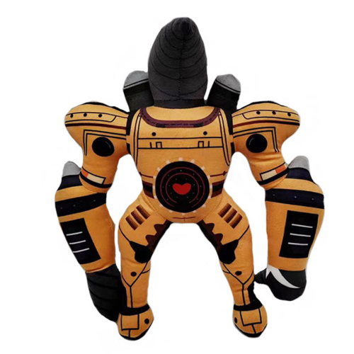 (Electric Drill) Skibidi Toilet Plush Toy Golden Titan Electric Drill ...