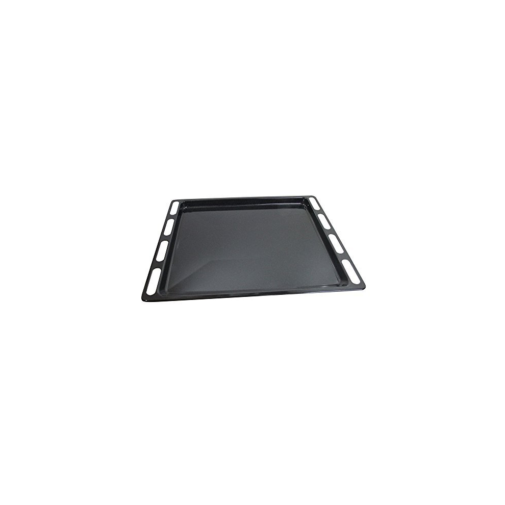 Genuine Whirlpool Enamelled Oven Baking Tray (Drip Tray) 360x447x20mm