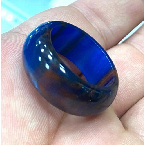 2.80g %100 natural Mexico Multicolor beeswax ring 10# 1