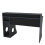 Birlea Black Computer Desk Birlea Enzo Gaming Blue Home Office Table 4