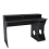 Birlea Black Computer Desk Birlea Enzo Gaming Blue Home Office Table 3